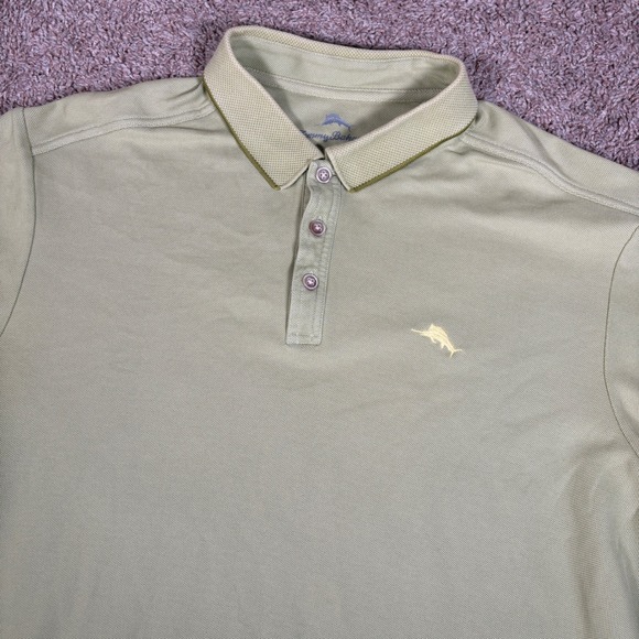 Tommy Bahama Other - Tommy Bahama Mens Polo Shirt XL Palm Tree Logo Short Sleeve Supima‎ Cotton Golf